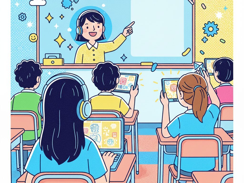 合理的配慮　ICT機器　学校　タブレット授業